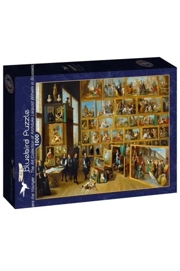 Puzzle 1000 el. Taniers, Kolekcja Sztuki w Brukseli Bluebird Puzzle