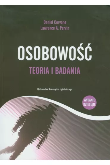 Osobowo��. Teoria i badania - Daniel Cervone, Lawrence A. Pervin