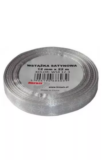 Brewis Wst��ka satynowa z motywem �wi�tecznym 12mm x 22m