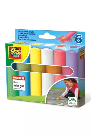 Ses Creative Kreda kolorowa do chodnik�w 6 szt.