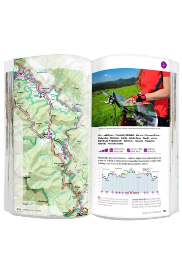 Bieszczady zestaw przewodnikowy 2w1 light 2024