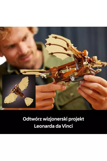 LEGO Icons Maszyna latajca Leonarda da Vinci 10363