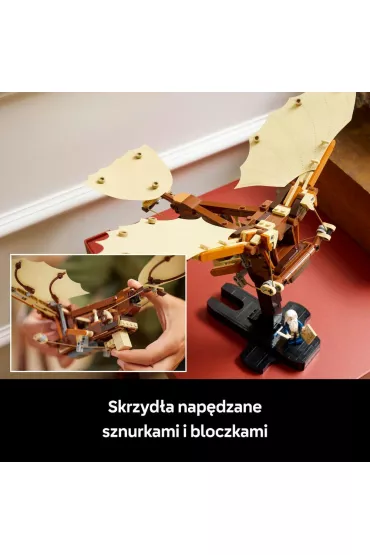 LEGO Icons Maszyna latajca Leonarda da Vinci 10363