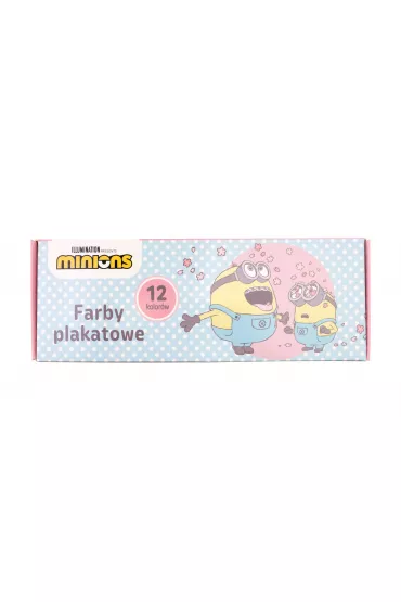 Beniamin Farby plakatowe Minionki 12 x 20 ml