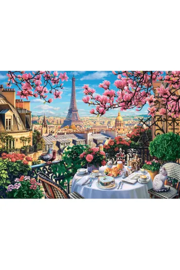 Puzzle PQ 1000 el. �niadanie w Pary�u Schmidt