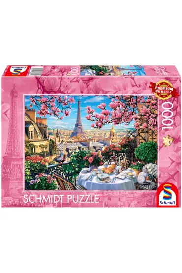 Puzzle PQ 1000 el. �niadanie w Pary�u Schmidt