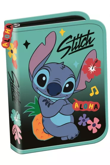 St. Majewski Pi�rnik dwuklapkowy bez wyposa�enia Stitch Mint Aloha