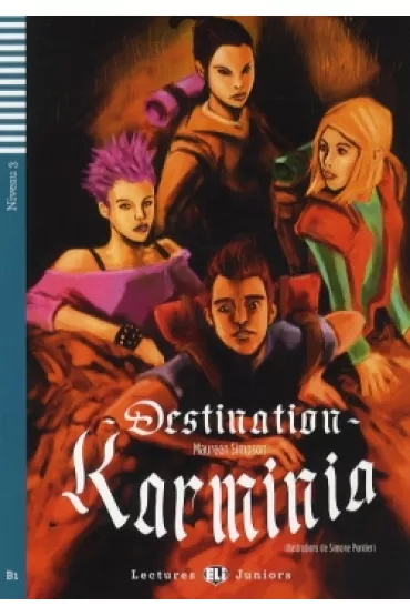 Audiobook LF Destination Karminia ksi��ka + CD Audio B1 - Maureen  Simpson