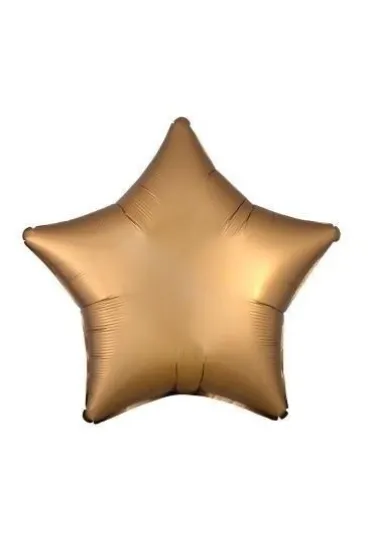 Amscan Balon foliowy Lustre satynowy z�oty gwiazda luzem