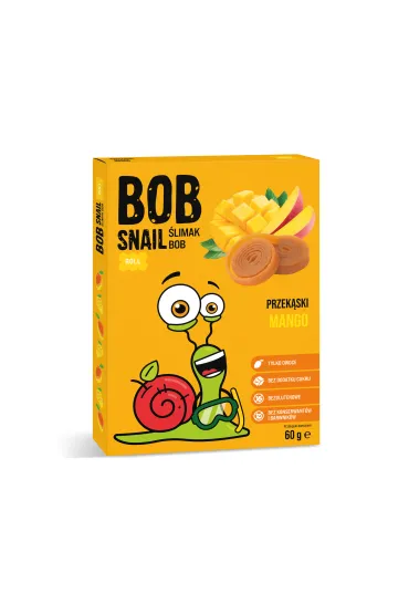 Bob Snail Przek�ska mango bez dodatku cukru 60 g
