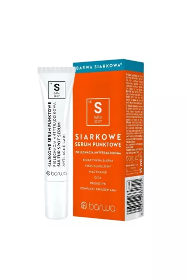Barwa Siarkowe serum punktowe do twarzy 15 ml