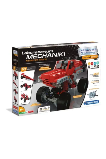 Laboratorium mechaniki. Monster Truck Clementoni
