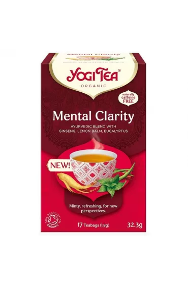 Yogi Tea Herbatka ajurwedyjska jasno�� umys�u (mental clarity) 17 x 1.9 g Bio