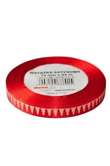 Brewis Wst��ka satynowa Bo�e Narodzenie WSX12-1 12mm x 22m