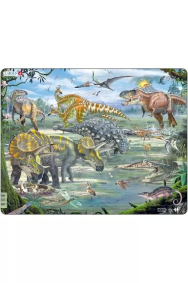 Puzzle 65 el. Dinozaury okresu kredowego Tactic