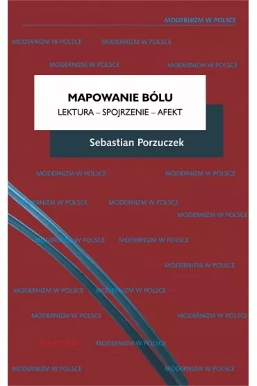 Mapowanie b�lu. Lektura. Spojrzenie. Afekt - Sebastian  Porzuczek