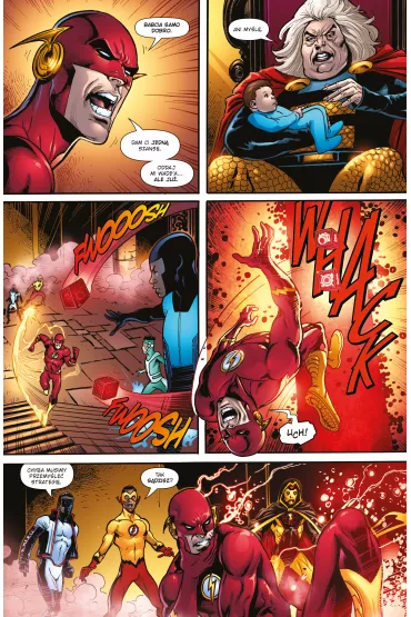Uniwersum DC Jednominutowa wojna. Flash. Tom 4 - Fernando Pasarin, Jeremy Adams, Roger  Cruz, Serg Acuna