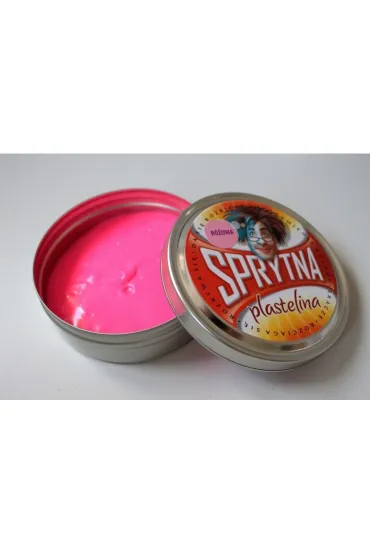 Sprytna plastelina - r�owa Artyzan