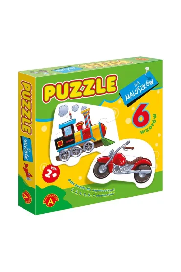 Puzzle dla maluszk�w 27 el. Lokomotywa Alexander