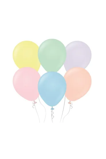 Godan Balony Macaron Assorted 25 szt.