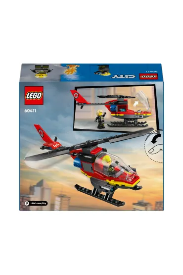 LEGO City Stra�acki helikopter ratunkowy 60411