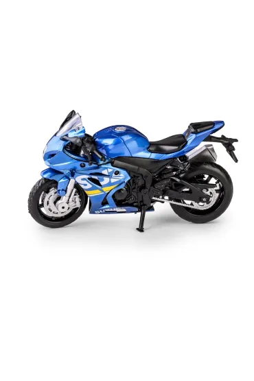MSZ Motocykl Suzuki GSX-R1000 niebieski 1:18 Daffi