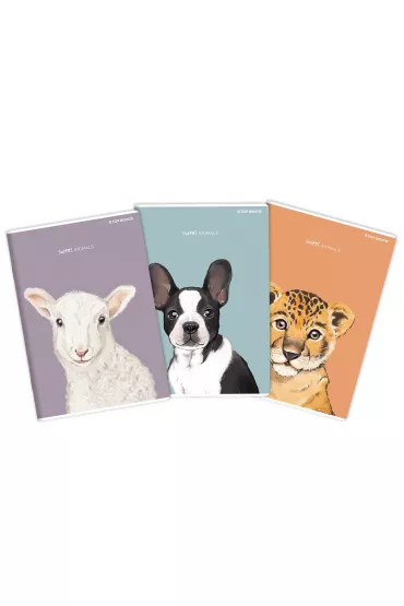Top-2000 Zeszyt Sweet Animal A4 czysty 60 kartek