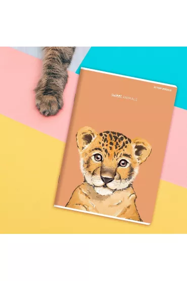 Top-2000 Zeszyt Sweet Animal A4 czysty 60 kartek