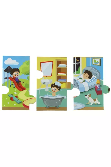 Puzzle Dzieci Kontra Rodzice. M�j Dzie�. PuzzloBajka Kangur
