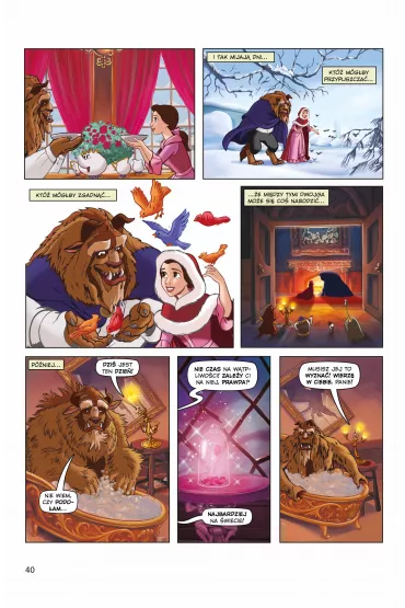 Pi�kna i Bestia. Klasyczne ba�nie Disneya w komiksie - Silvia Dell'Amore, Bobbi J.G. Weiss, Silvia Dell’Amore