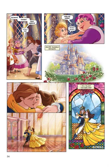 Pi�kna i Bestia. Klasyczne ba�nie Disneya w komiksie - Silvia Dell'Amore, Bobbi J.G. Weiss, Silvia Dell’Amore