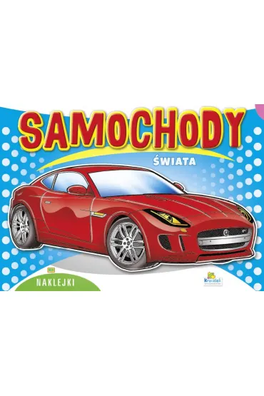 Kolorowanka. Samochody �wiata - Samoch�d sportowy czerwony(A-4, 16 str.)