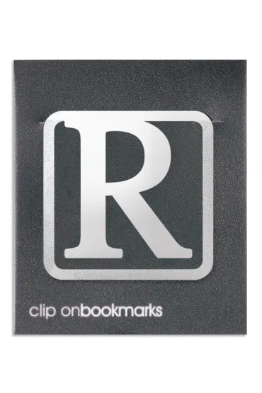 If Metalowa zak�adka - Litera R Clip-on