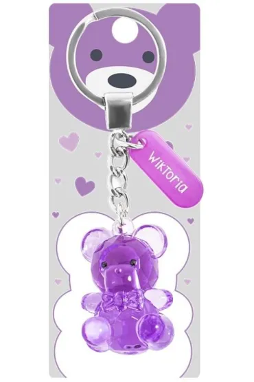 Be-Happy Gifts Brelok z imieniem - Wiktoria