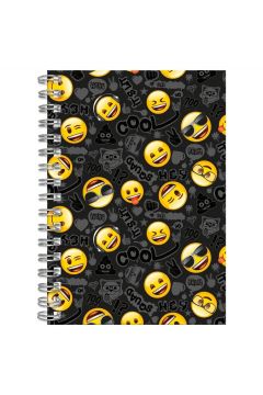 Notes spiralny A6 Emoji (10szt) DERFORM