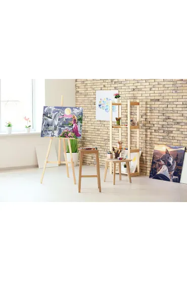 Twoje Hobby Plakaty Malowanie po numerach - Jednoro�ec 40 x 50 cm