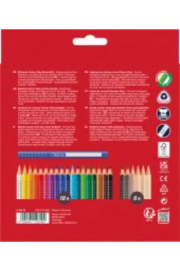 Faber-Castell Kredki tr�jk�tne Colour Grip 2001 24 szt.