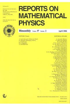 Reports on Mathematical Physics 57/2