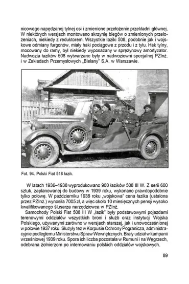 Samochody osobowe i osobowo-terenowe Wojska Polskiego 1918-1950 - Tomasz Szczerbicki