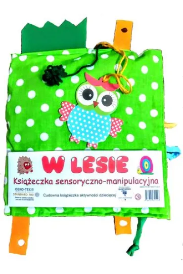 Love Books W lesie ksi��eczka sensoryczno-manipulacyjna