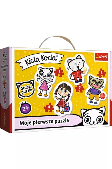 Baby Puzzle. Wesoa Kicia Kocia Trefl