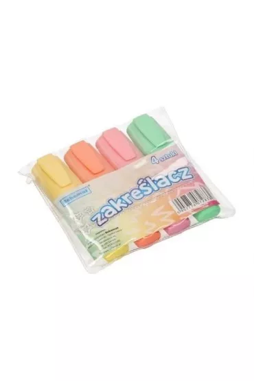 Schemat Zakre�lacze pastelowe 4 szt.