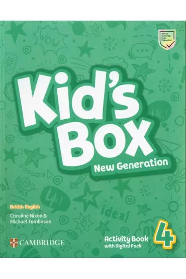 Kid's Box New Generation. Level 4. Activity Book with Digital Pack. British English - Caroline Nixon, Michael Tomlinson