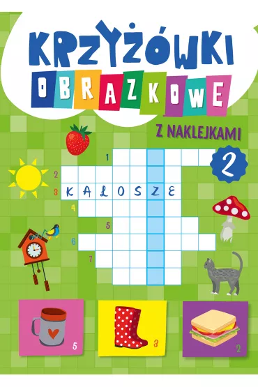 Krzy��wki obrazkowe z naklejkami 2