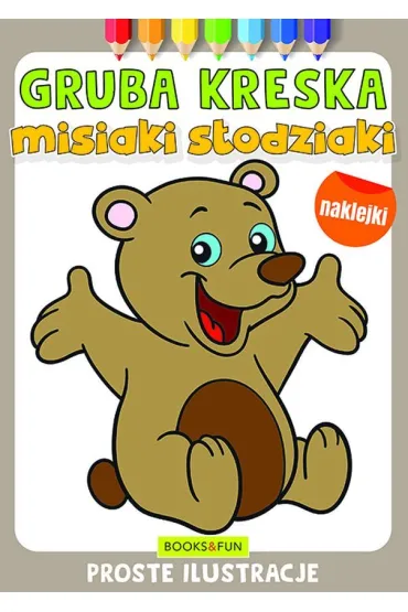 Misiaki s�odziaki. Gruba kreska