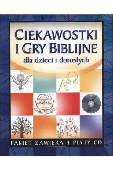 Ciekawostki i gry biblijne dla dzieci.. (4 CD)