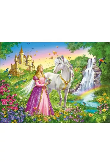 Puzzle 200 el. Ksi�niczka z koniem 126132 Ravensburger