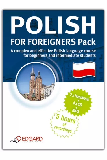 Polish for foreigners Pack. A complex and effective Polish language course for beginners and intermediate students