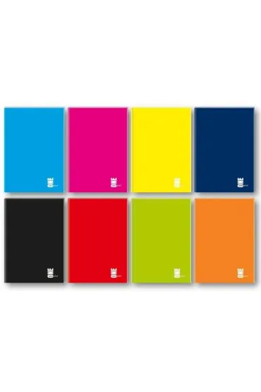 Interdruk Brulion A6 One Color kratka 96 kartek