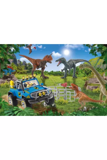 Puzzle 60 el. SCHLEICH Dinozaury Schmidt
